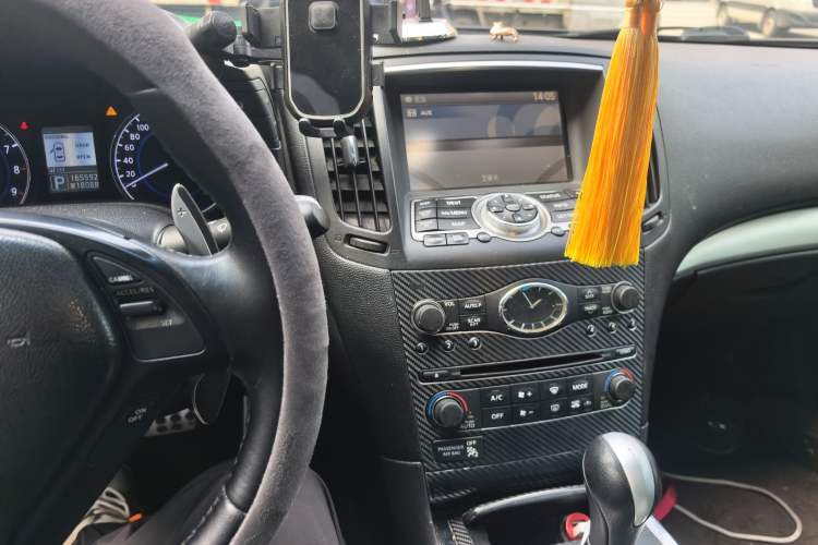 Used Infiniti G Series 2013 G25 Sedan Sport Edition Audio And AC Panel