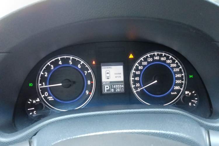Used Infiniti G Series 2013 G25 Sedan Luxury Sport Edition Instrument Cluster