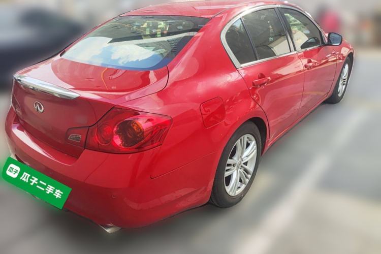 Used Infiniti G Series 2013 G25 Sedan Luxury Sport Edition Rear Right 45 Deg