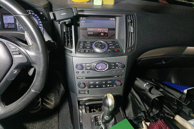 Used Infiniti G Series 2013 G25 Sedan Sport Edition Audio And AC Panel