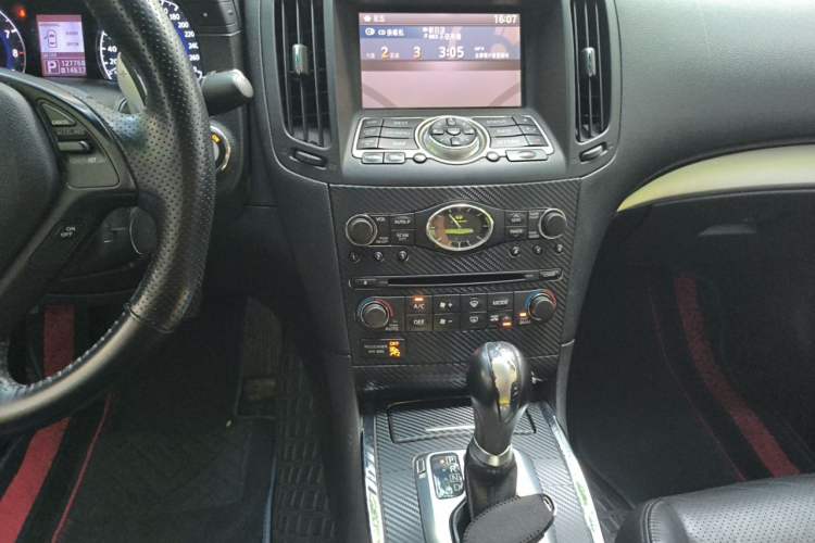 Used Infiniti G Series 2013 G25 Sedan Luxury Sport Edition Audio And AC Panel
