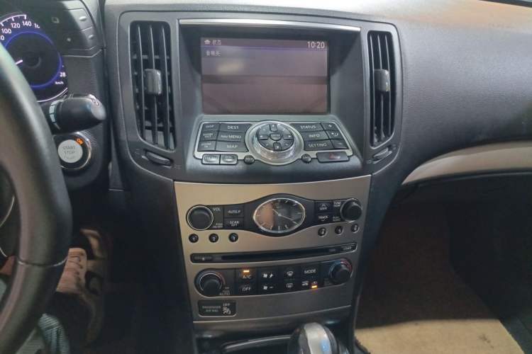 Used Infiniti G Series 2013 G25 Sedan Sport Edition Audio And AC Panel