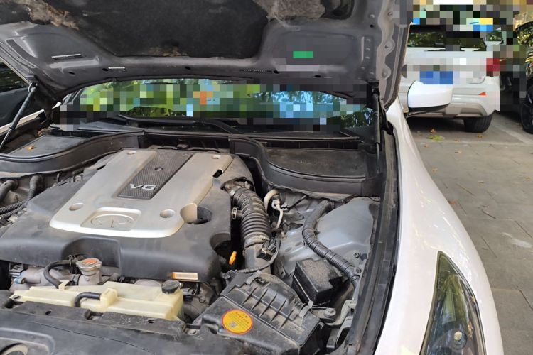 Used Infiniti G Series 2013 G25 Sedan Luxury Sport Edition Engine Bay Left