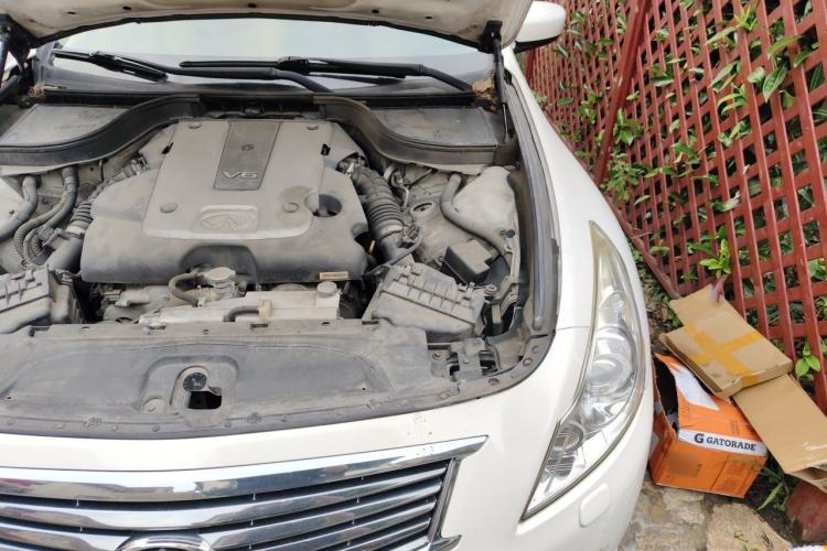Used Infiniti G Series 2013 G25 Sedan Luxury Sport Edition Engine Bay Left