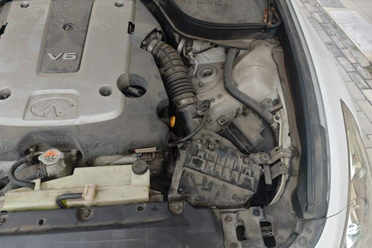 Used Infiniti G Series 2013 G25 Sedan Luxury Sport Edition Engine Bay Left