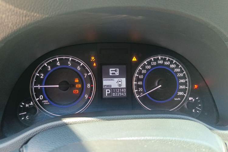 Used Infiniti G Series 2013 G25 Sedan Luxury Sport Edition Instrument Cluster