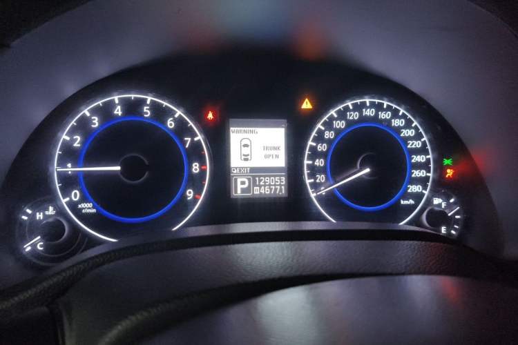 Used Infiniti G Series 2013 G25 Sedan Luxury Sport Edition Instrument Cluster