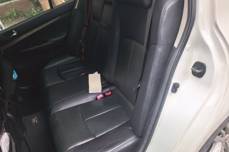 Used Infiniti G Series 2013 G25 Sedan Luxury Sport Edition Left Rear Seat