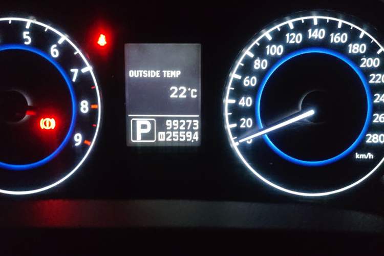 Used Infiniti G Series 2013 G25 Sedan Luxury Sport Edition Odometer Close Up