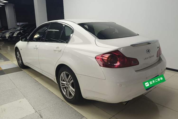 Used Infiniti G Series 2013 G25 Sedan Luxury Sport Edition Rear Left 45 Deg