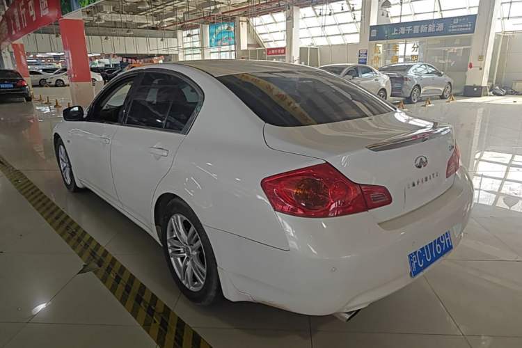Used Infiniti G Series 2013 G25 Sedan Sport Edition Rear Left 45 Deg