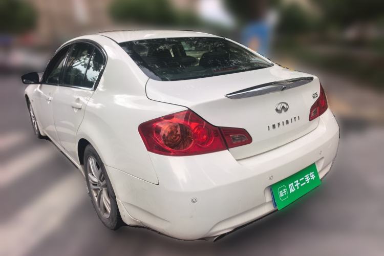 Used Infiniti G Series 2013 G25 Sedan Luxury Sport Edition Rear Left 45 Deg
