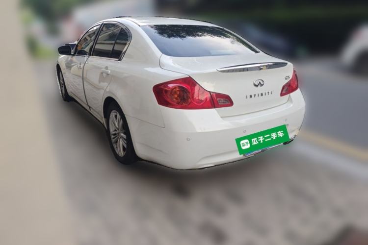 Used Infiniti G Series 2013 G25 Sedan Luxury Sport Edition Rear Left 45 Deg
