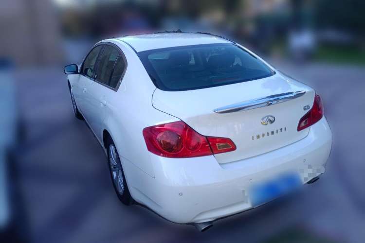 Used Infiniti G Series 2013 G25 Sedan Luxury Sport Edition Rear Left 45 Deg