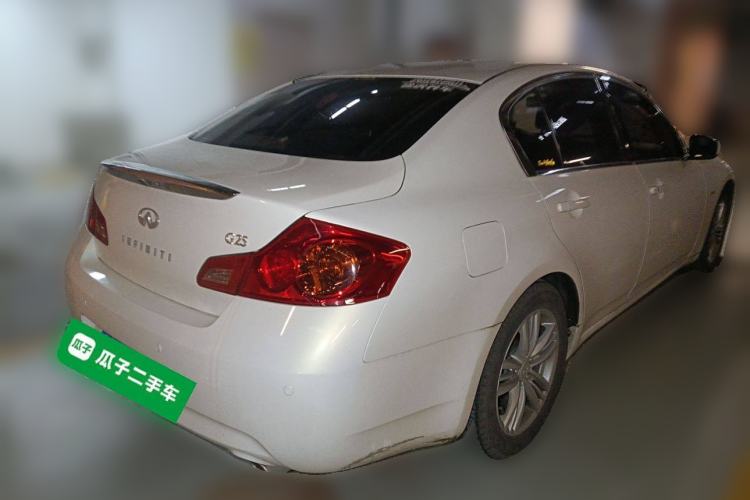 Used Infiniti G Series 2013 G25 Sedan Sport Edition Rear Right 45 Deg