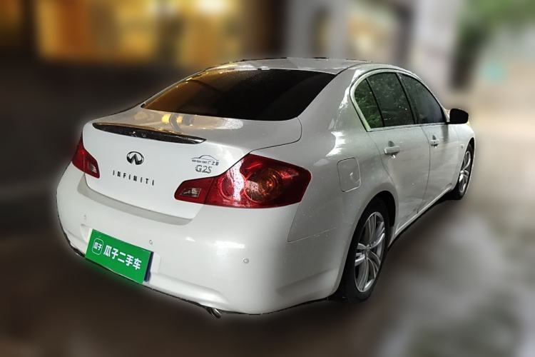 Used Infiniti G Series 2013 G25 Sedan Luxury Sport Edition Rear Right 45 Deg