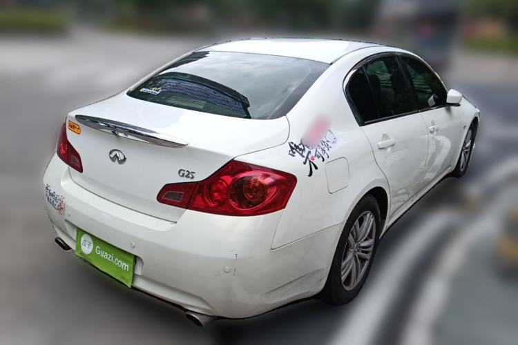 Used Infiniti G Series 2013 G25 Sedan Sport Edition Rear Right 45 Deg