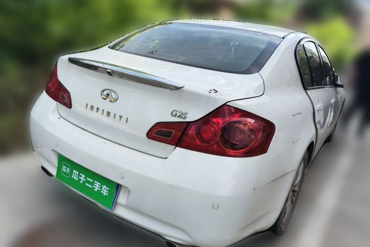 Used Infiniti G Series 2013 G25 Sedan Luxury Sport Edition Rear Right 45 Deg