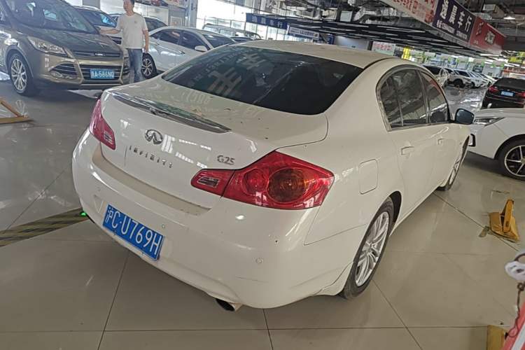 Used Infiniti G Series 2013 G25 Sedan Sport Edition Rear Right 45 Deg