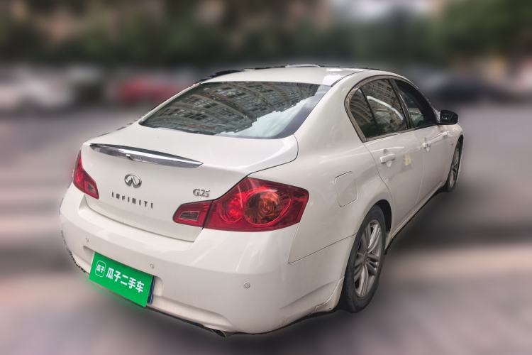 Used Infiniti G Series 2013 G25 Sedan Luxury Sport Edition Rear Right 45 Deg