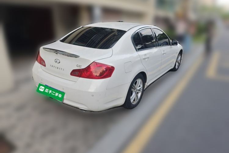 Used Infiniti G Series 2013 G25 Sedan Luxury Sport Edition Rear Right 45 Deg