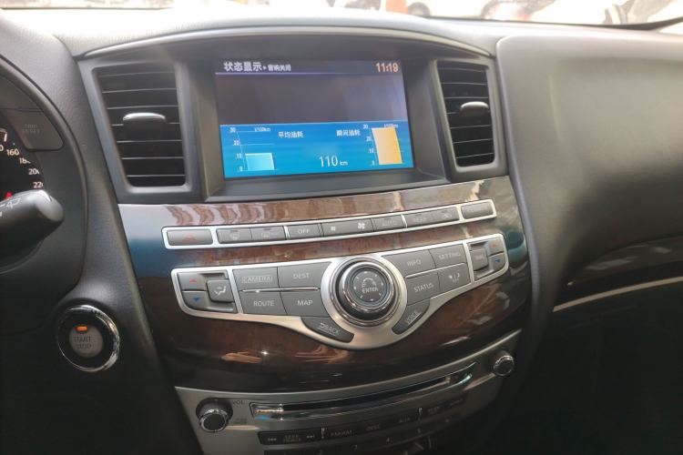 Used Infiniti JX 2013 JX35 Two-Wheel-Drive Excellence Edition Audio And AC Panel