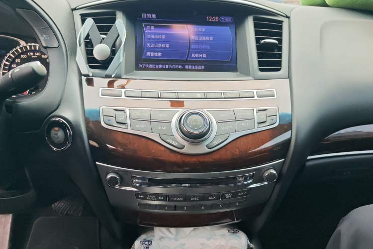 Used Infiniti JX 2013 JX35 Two-Wheel-Drive Excellence Edition Audio And AC Panel