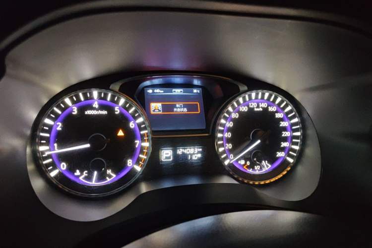 Used Infiniti JX 2013 JX35 Two-Wheel-Drive Excellence Edition Instrument Cluster