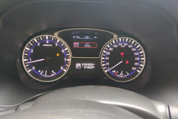 Used Infiniti JX 2013 JX35 Two-Wheel-Drive Excellence Edition Instrument Cluster