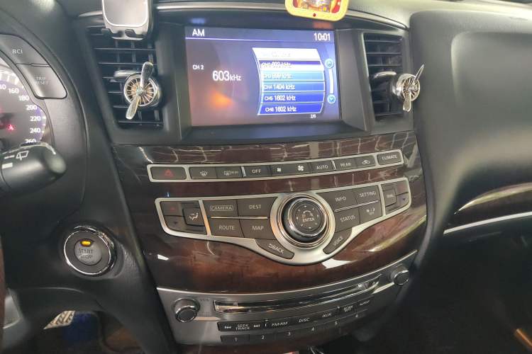 Used Infiniti JX 2013 JX35 4x4 All-Terrain Edition Audio And AC Panel