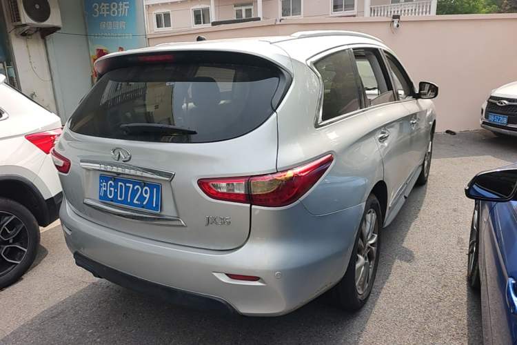 Used Infiniti JX 2013 JX35 Two-Wheel-Drive Excellence Edition Rear Right 45 Deg