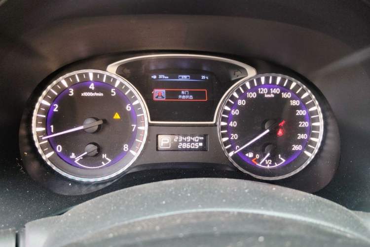 Used Infiniti JX 2013 JX35 Two-Wheel-Drive Excellence Edition Instrument Cluster