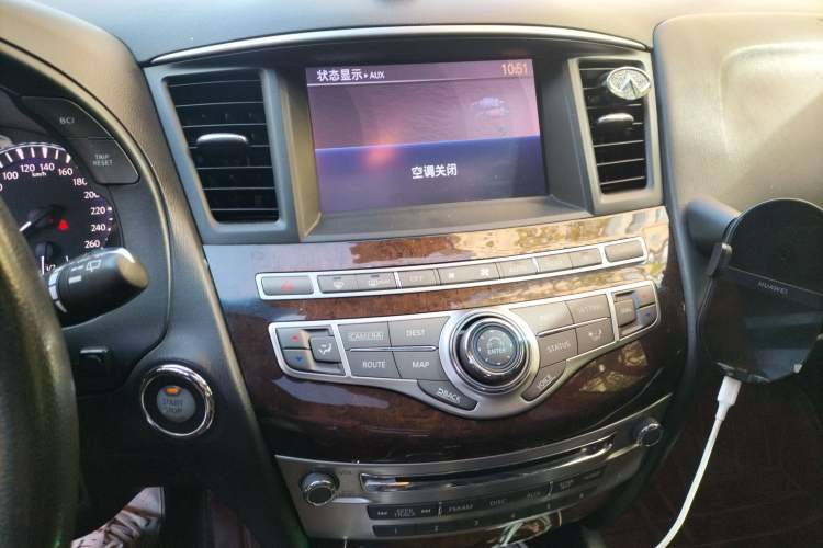 Used Infiniti JX 2013 JX35 4x4 All-Terrain Edition Audio And AC Panel