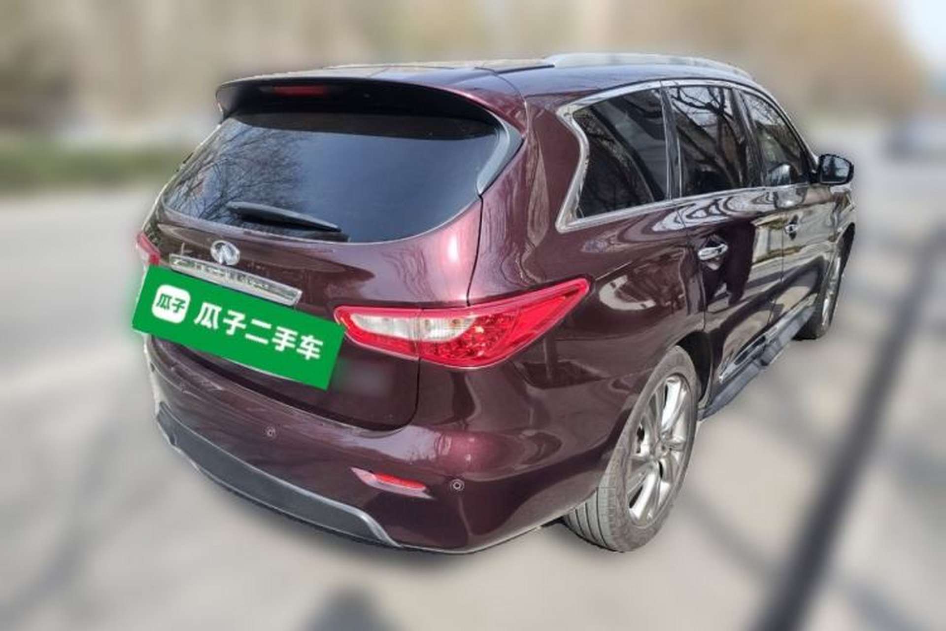 Used Infiniti JX 2013 JX35 4x4 All-Terrain Edition Rear Right 45 Deg