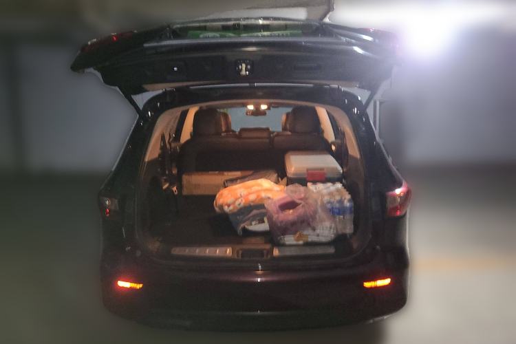 Used Infiniti JX 2013 JX35 Two-Wheel-Drive Excellence Edition Trunk