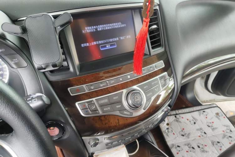 Used Infiniti JX 2013 JX35 4x4 All-Terrain Edition Audio And AC Panel