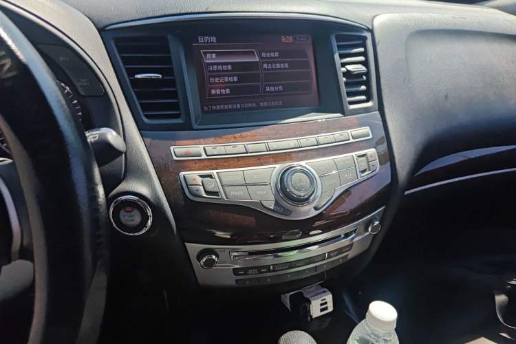 Used Infiniti JX 2013 JX35 4x4 All-Terrain Edition Audio And AC Panel