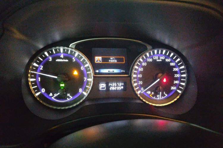 Used Infiniti JX 2013 JX35 4x4 All-Terrain Edition Instrument Cluster