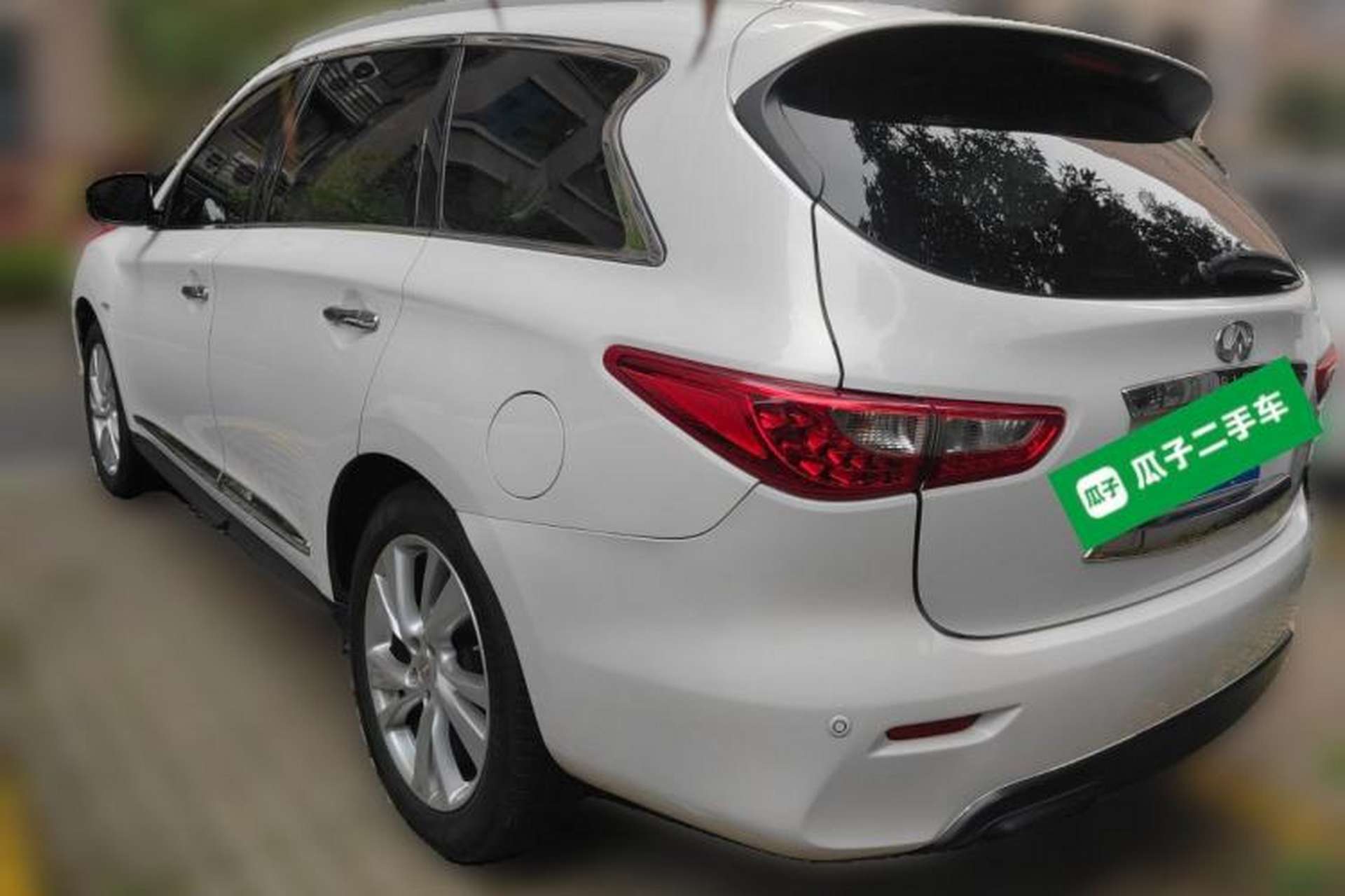 Used Infiniti JX 2013 JX35 Two-Wheel-Drive Excellence Edition Rear Left 45 Deg