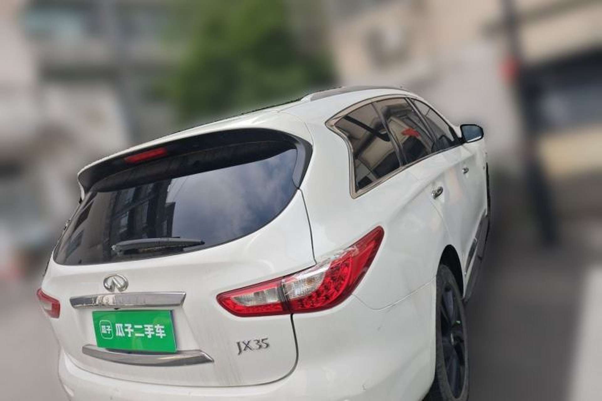Used Infiniti JX 2013 JX35 Two-Wheel-Drive Excellence Edition Rear Right 45 Deg