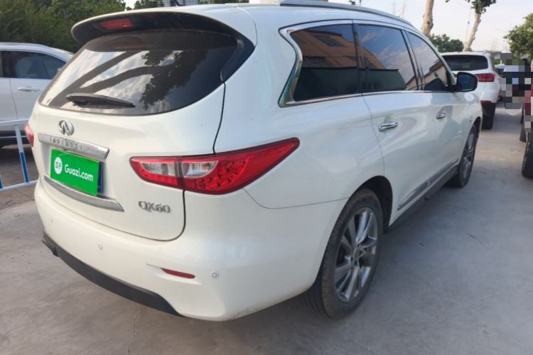 Used Infiniti JX 2013 JX35 4x4 All-Terrain Edition Rear Right 45 Deg