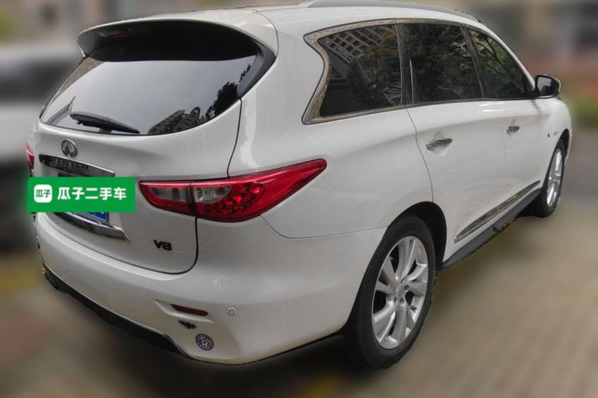 Used Infiniti JX 2013 JX35 Two-Wheel-Drive Excellence Edition Rear Right 45 Deg