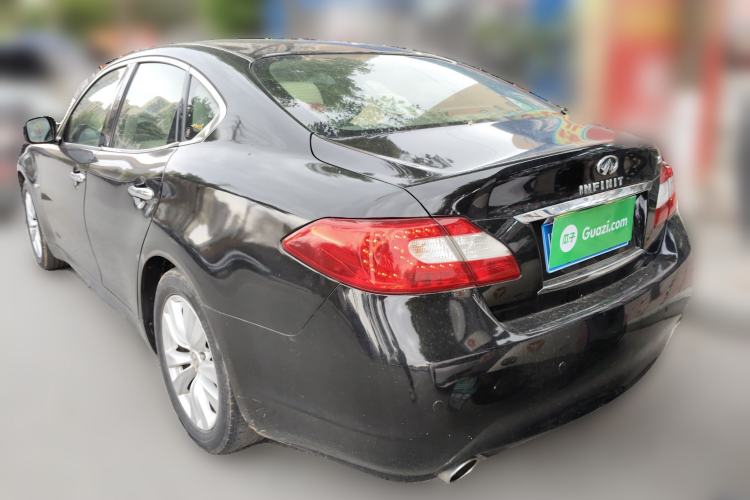 Used Infiniti M Series 2011 M25 Luxury Model Rear Left 45 Deg