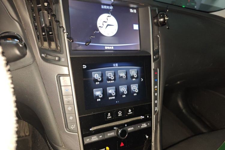 Used Infiniti Q50 2014 3.7L Comfort Edition Audio And AC Panel