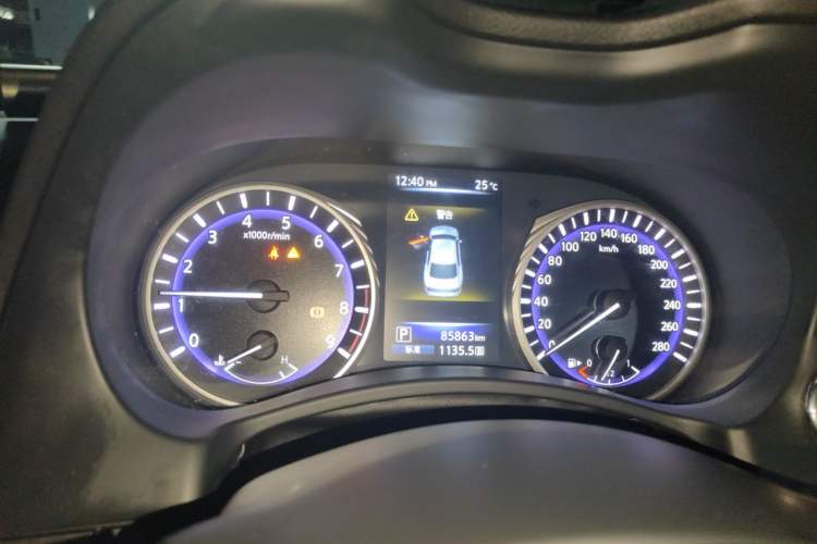 Used Infiniti Q50 2014 3.7L Comfort Edition Instrument Cluster