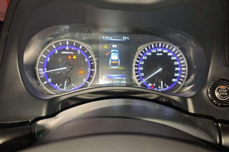 Used Infiniti Q50 2014 2.0T Comfort Edition Instrument Cluster