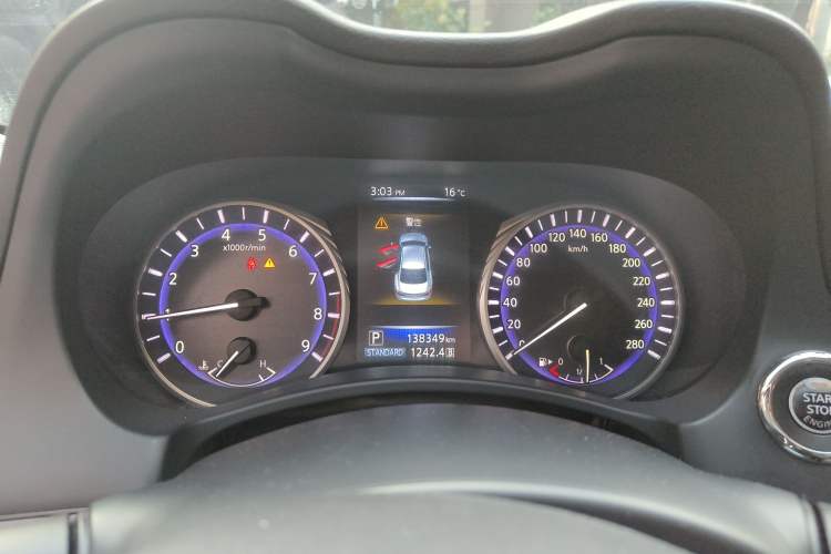Used Infiniti Q50 2014 3.7L Luxury Sport Edition Instrument Cluster
