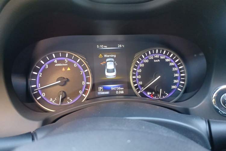 Used Infiniti Q50 2014 3.7L Luxury Sport Edition Instrument Cluster