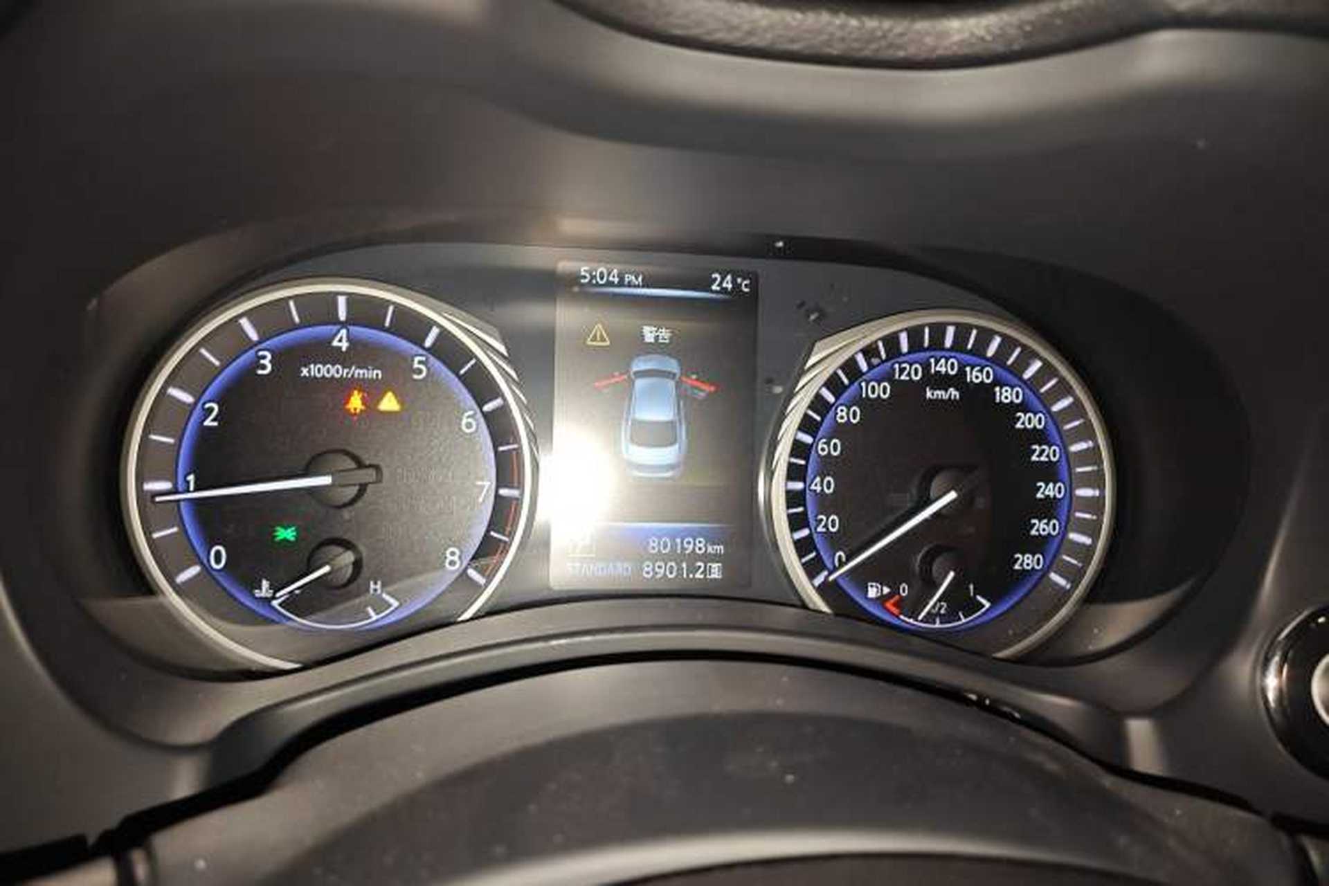 Used Infiniti Q50 2014 2.0T Luxury Edition Instrument Cluster