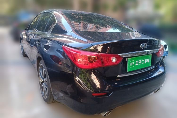 Used Infiniti Q50 2014 3.7L Luxury Sport Edition Rear Left 45 Deg